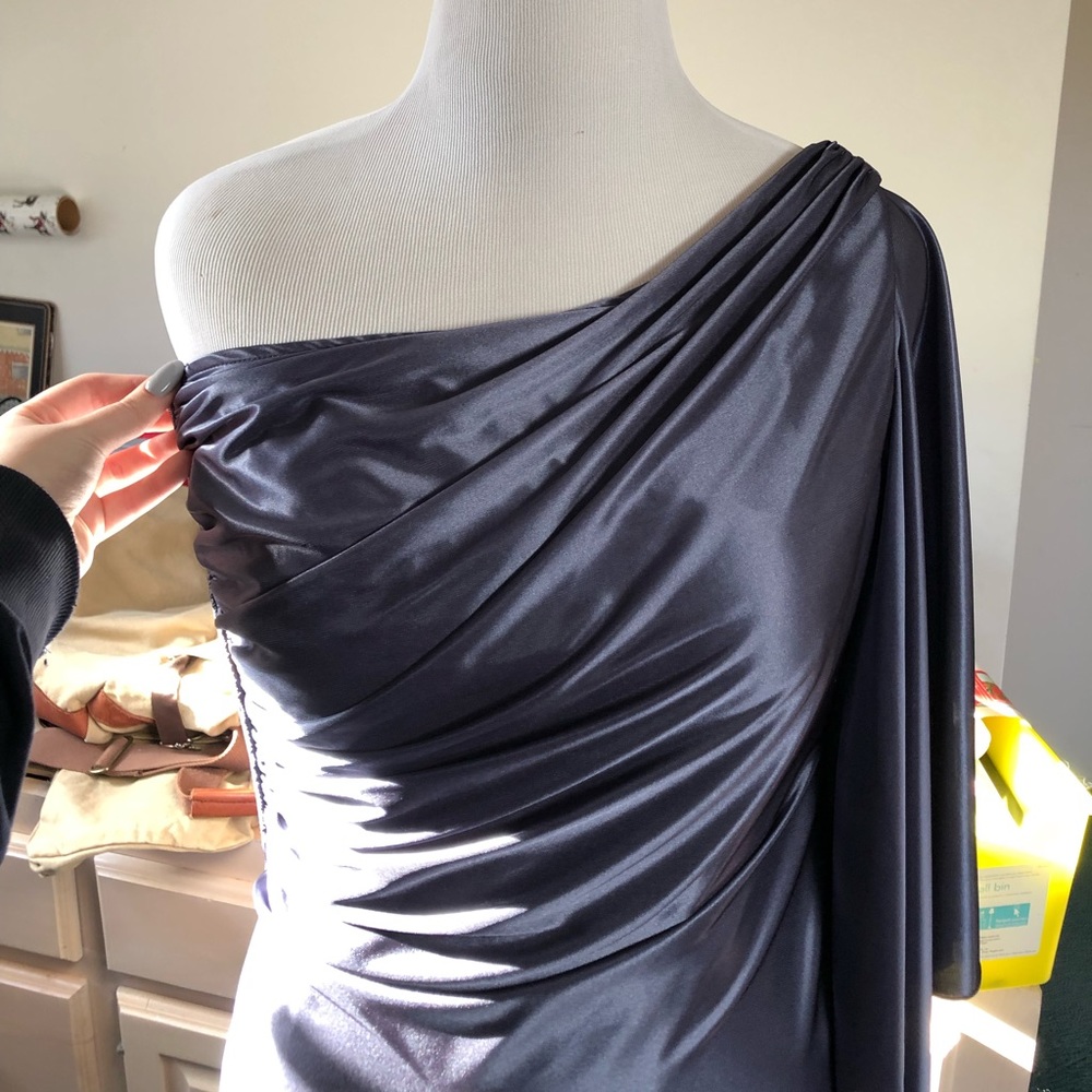 Asymmetrical Adrianna Pappel dress (size small)